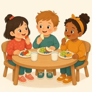 Anaokulunda beslenme saati